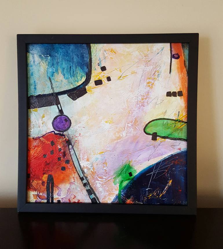 Original Abstract Painting by Laura Spring