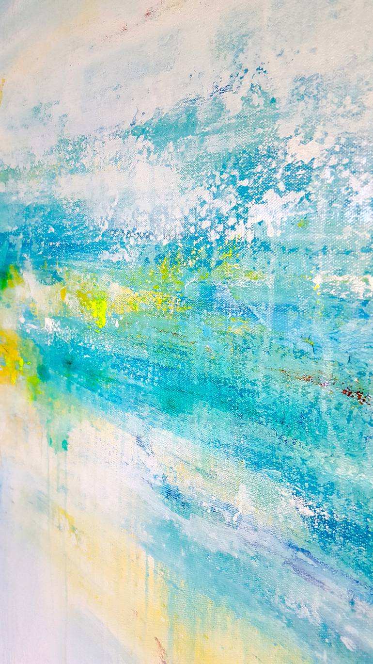 Original Abstract Expressionism Abstract Painting by Laura Spring