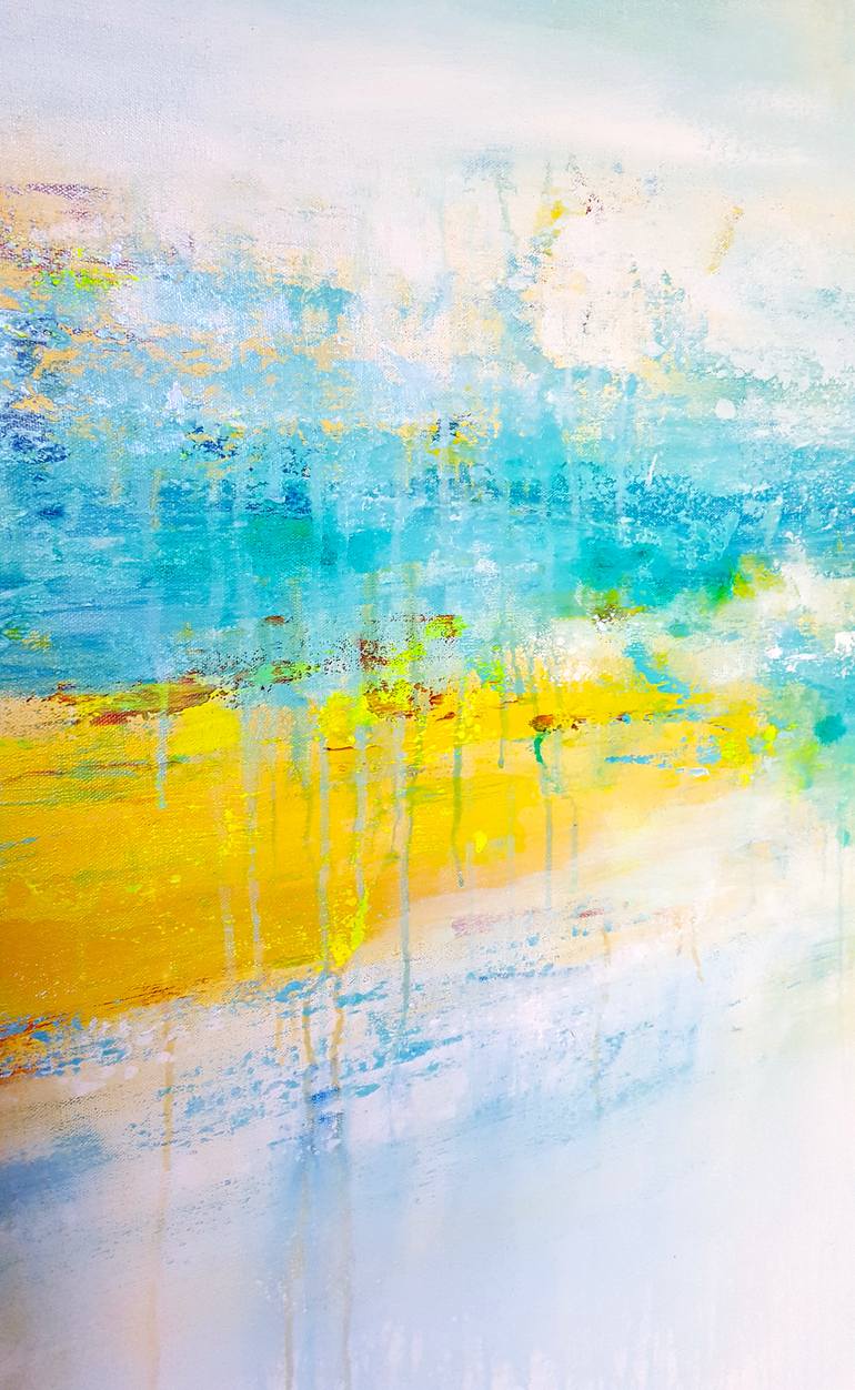 Original Abstract Expressionism Abstract Painting by Laura Spring