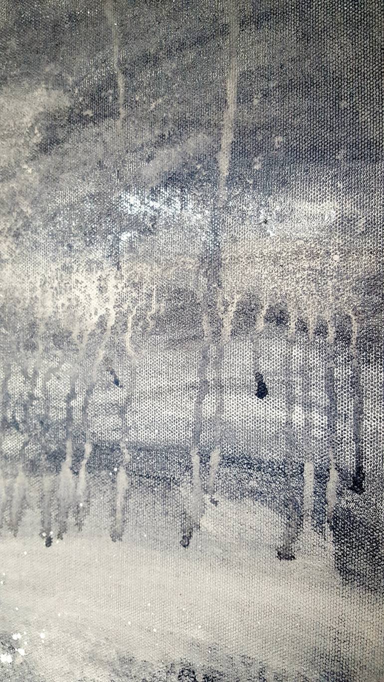 Original Abstract Expressionism Abstract Painting by Laura Spring