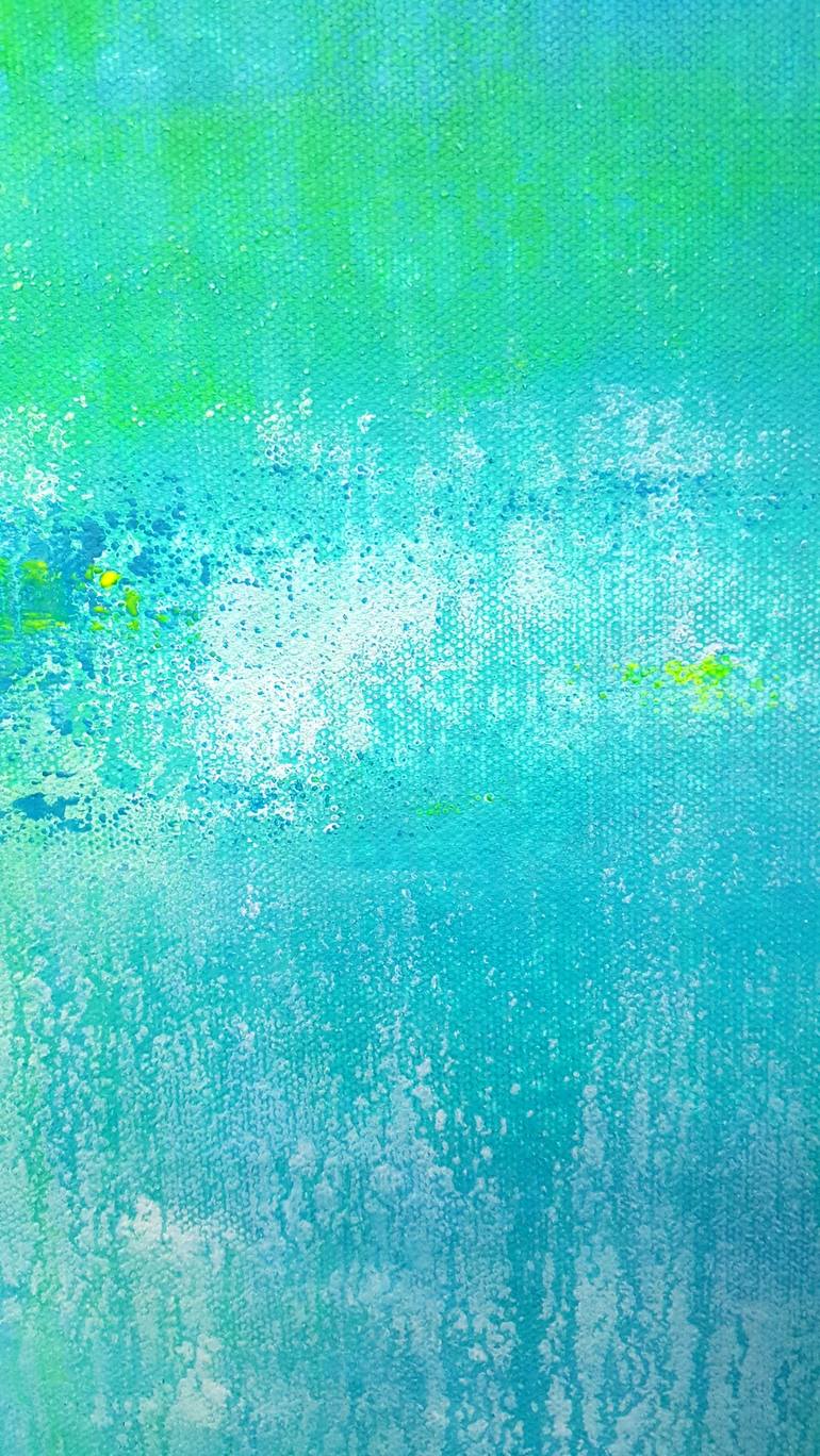 Original Fine Art Abstract Painting by Laura Spring