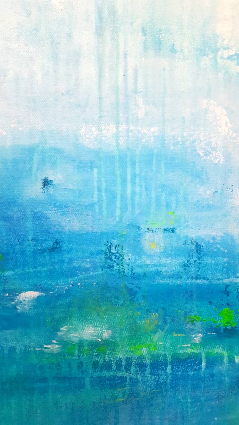 Original Fine Art Abstract Painting by Laura Spring