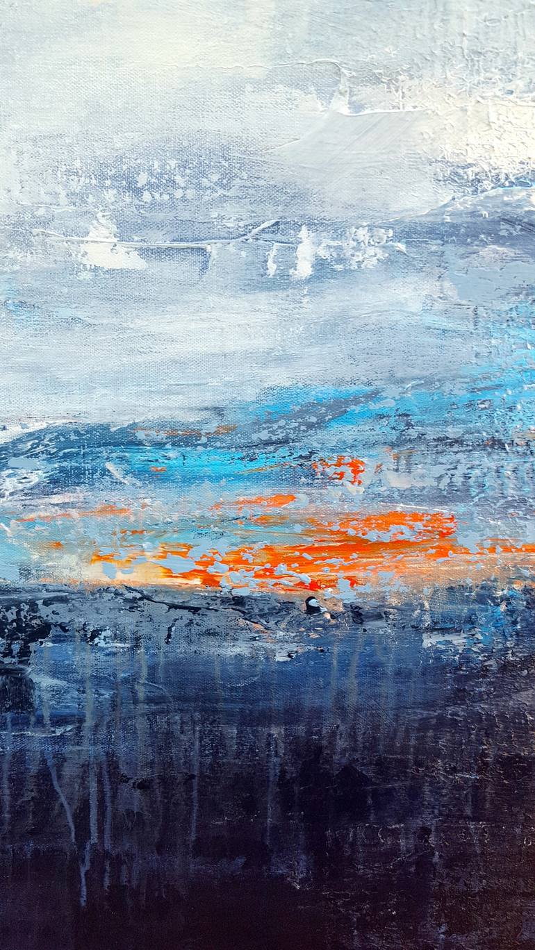 Original Abstract Landscape Painting by Laura Spring