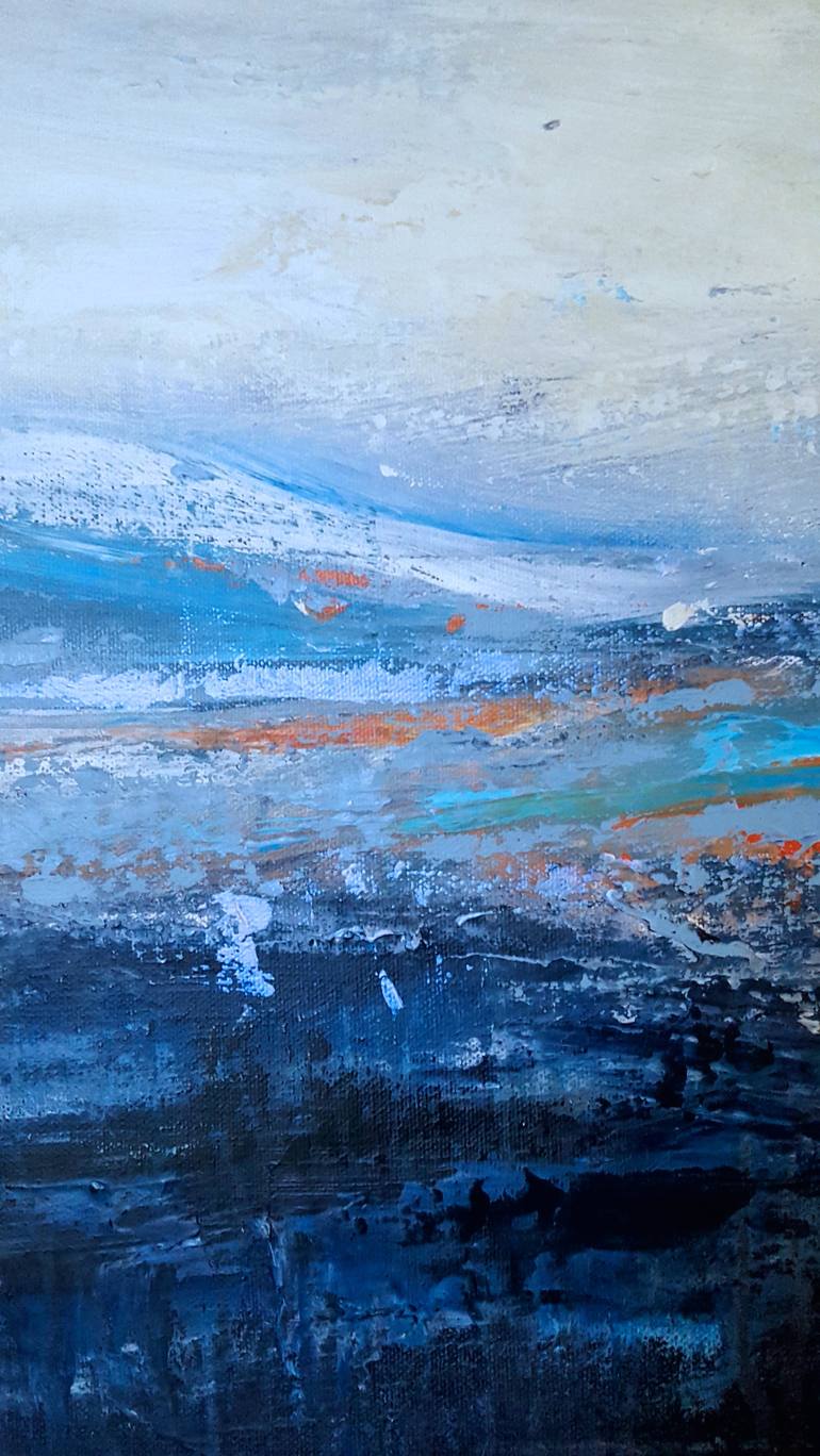 Original Abstract Landscape Painting by Laura Spring