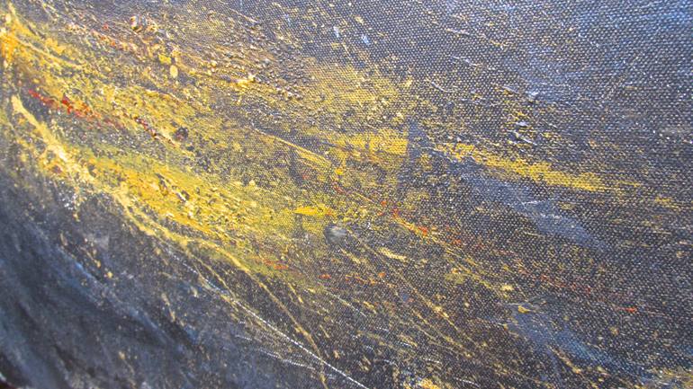 Original Abstract Expressionism Abstract Painting by Laura Spring