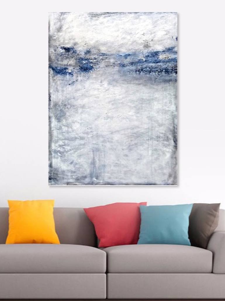 Original Minimalism Abstract Painting by Laura Spring