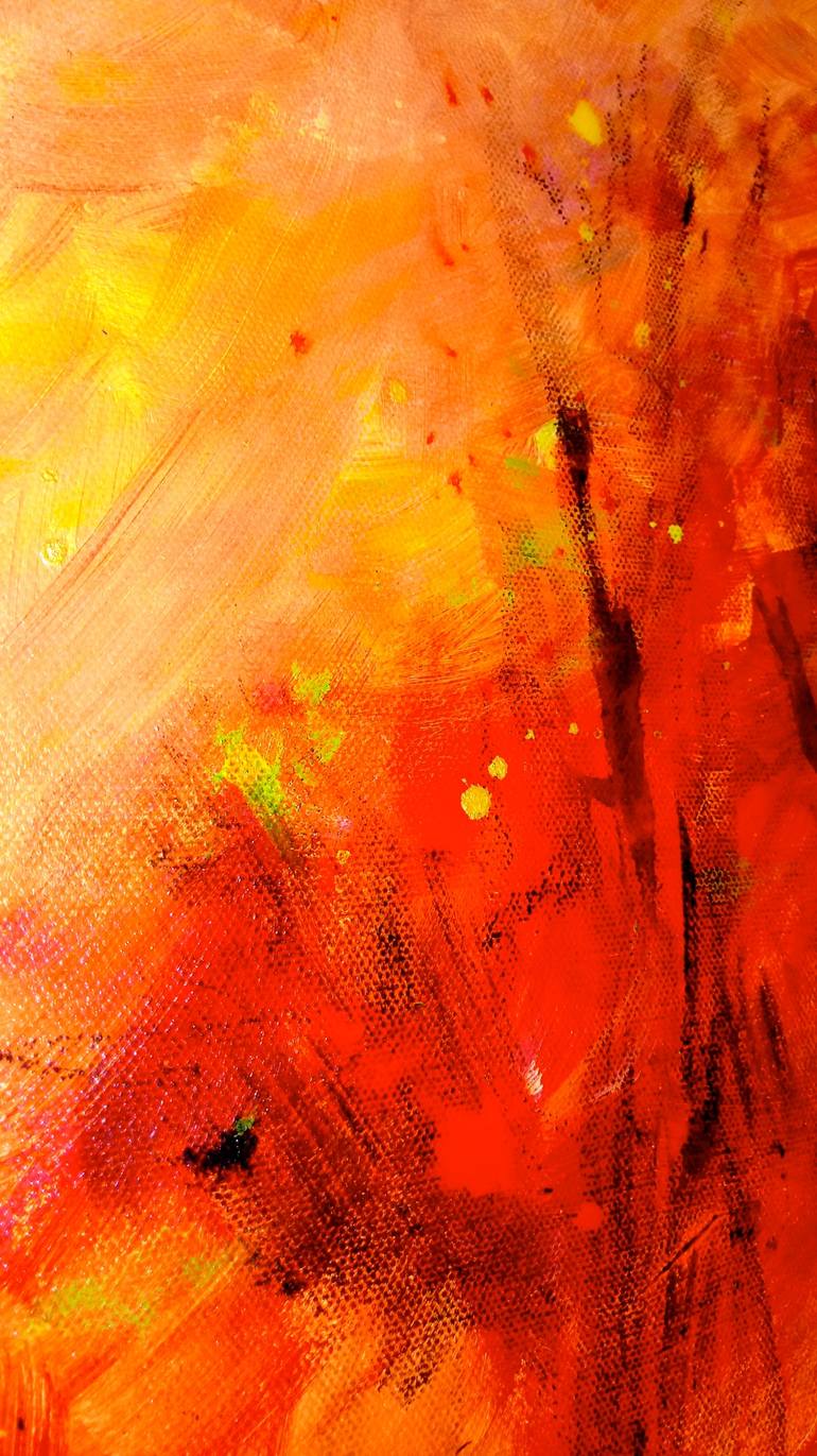 Original Abstract Painting by Laura Spring