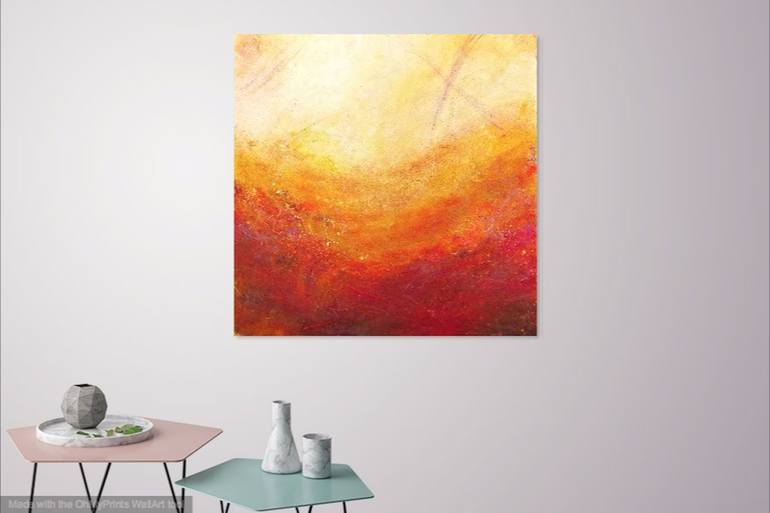 Original Fine Art Abstract Painting by Laura Spring