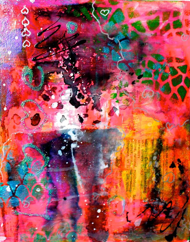 Unapologetically 1 Painting by Laura Spring | Saatchi Art