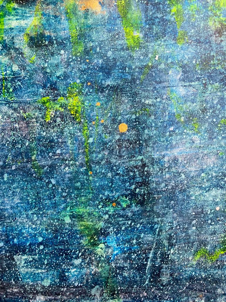 Original Abstract Expressionism Abstract Painting by Laura Spring