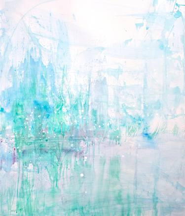 Original Abstract Expressionism Abstract Paintings by Laura Spring