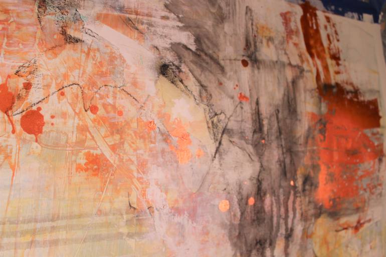 Original Abstract Expressionism Abstract Painting by Laura Spring