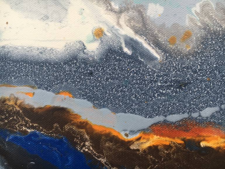 Original Abstract Expressionism Abstract Painting by Rob Hampson