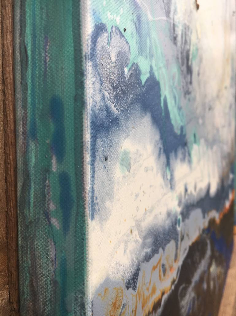 Original Abstract Expressionism Abstract Painting by Rob Hampson