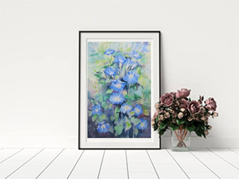 Original Floral Painting by Olena Polovna