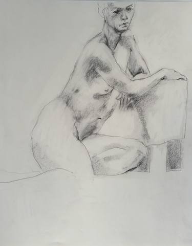 Original Nude Drawings by Richard Stoller