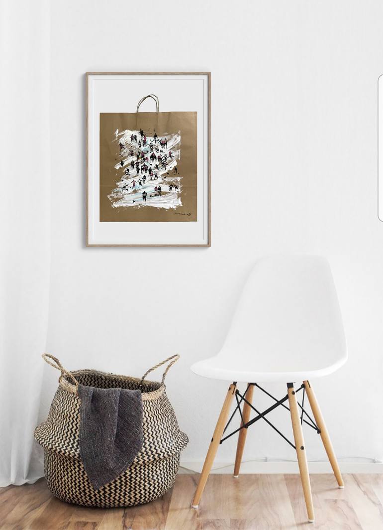 Original Contemporary People Painting by Bohdan Shyptenko