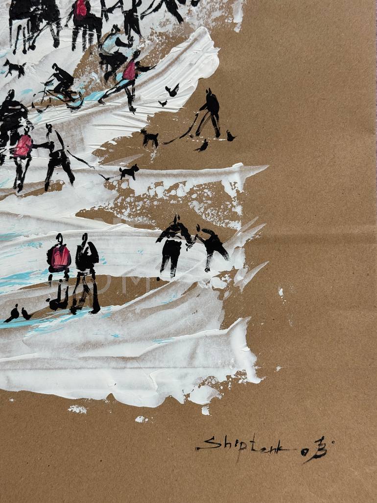 Original Contemporary People Painting by Bohdan Shyptenko