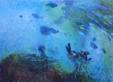 Print of Fine Art Water Paintings by Bogdan Shiptenko