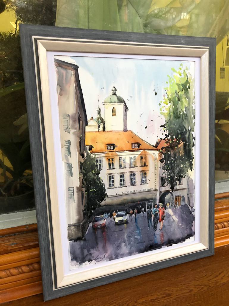 Original Other Cities Painting by Bohdan Shyptenko