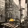 Acrylic Painting on Canvas board
New York / City / black & white / Urban
Signed artwork
This monochrome painting will stylishly decorate your interior