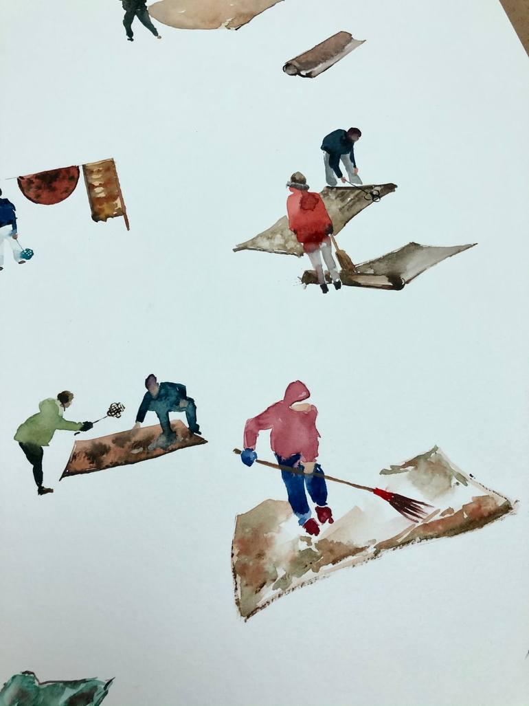 Original Figurative People Painting by Bohdan Shyptenko