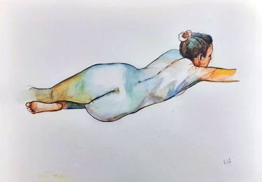 Print of Figurative Body Paintings by lia chavchanidze