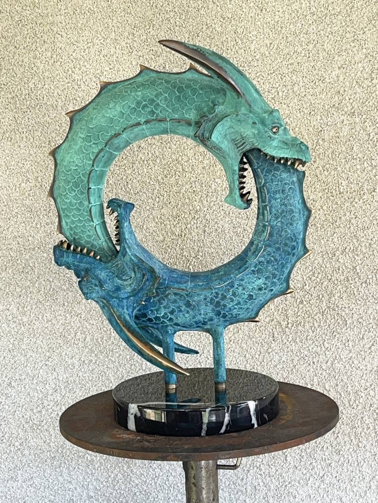 Original Art Deco Animal Sculpture by Vitaliy Semenchenko