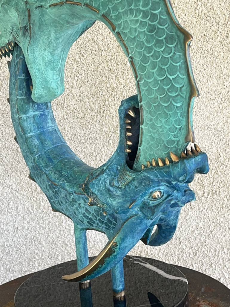 Original Art Deco Animal Sculpture by Vitaliy Semenchenko