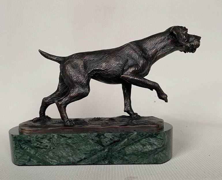 Original Fine Art Animal Sculpture by Vitaliy Semenchenko