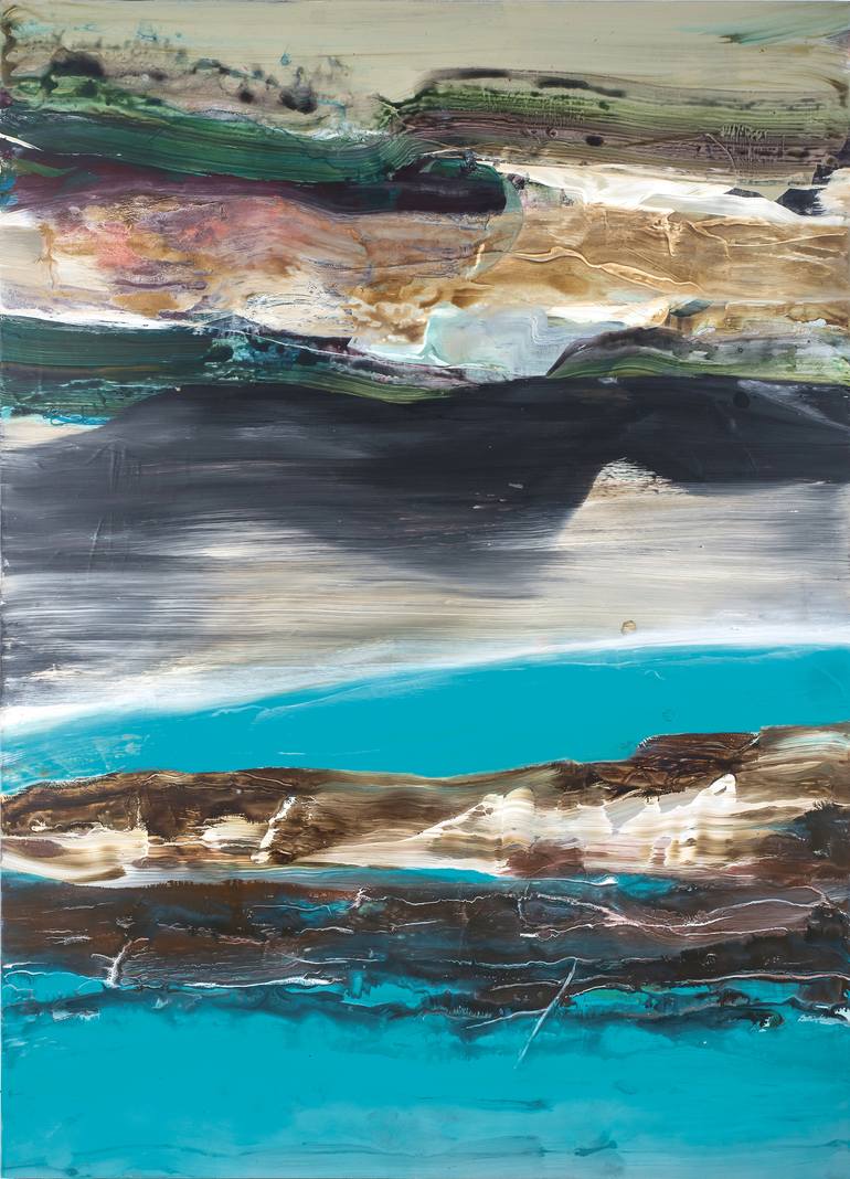 To the Lagoon Painting by Lambert Oostrum | Saatchi Art