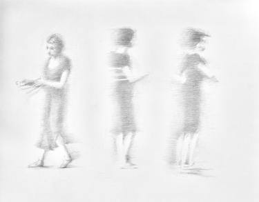 Original Conceptual People Drawings by Robert Schmid