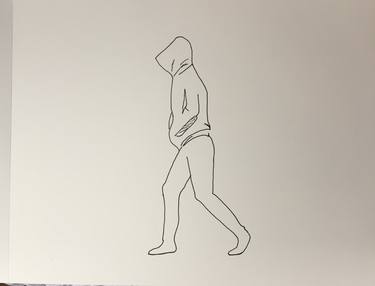 Original Figurative Places Drawings by Robert Schmid