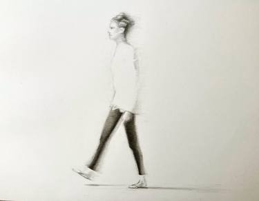 Original Conceptual People Drawings by Robert Schmid