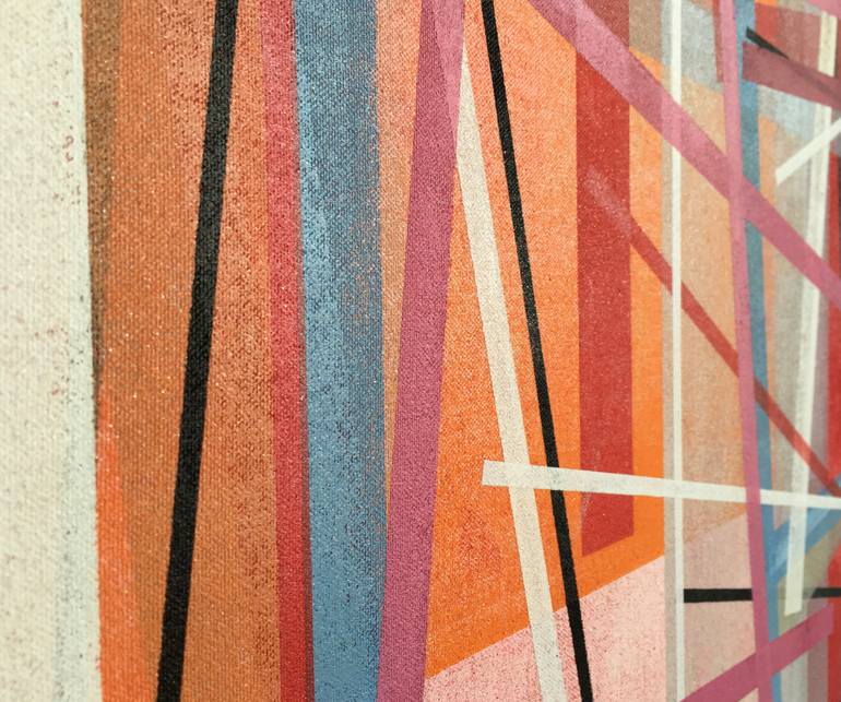 Original Abstract Expressionism Abstract Painting by David Whitworth