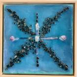 Eight Point Star Grid Design Art by Rhea Ashcraft