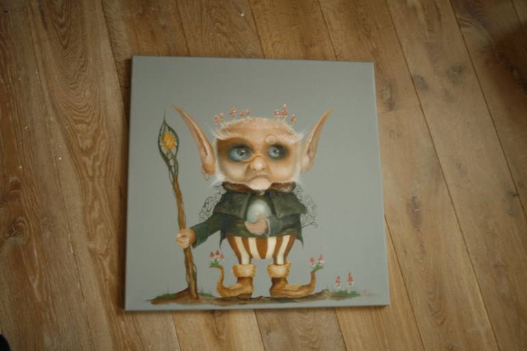 Original Contemporary Fantasy Painting by Ed Schaap