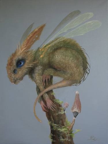 Original Contemporary Fantasy Painting by Ed Schaap