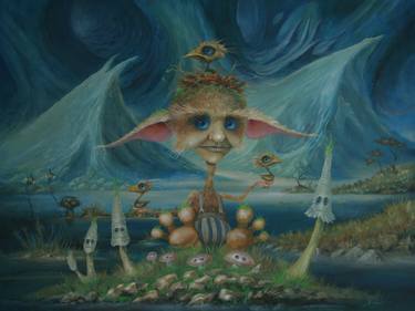 Print of Fine Art Fantasy Paintings by Ed Schaap