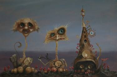 Print of Fantasy Paintings by Ed Schaap