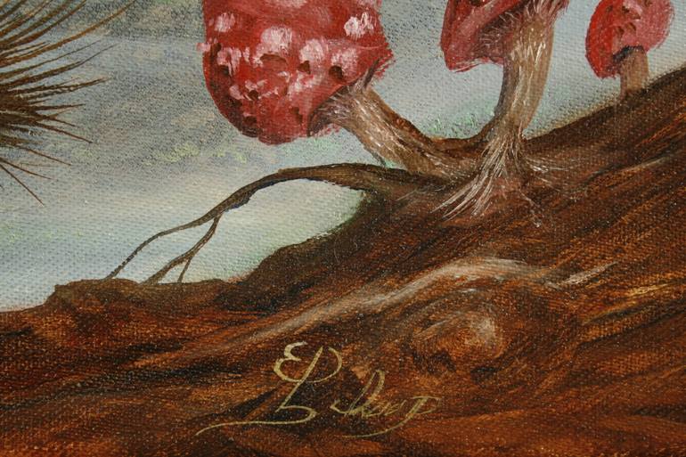 Original Contemporary Fantasy Painting by Ed Schaap