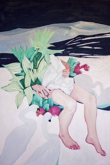 Saatchi Art Artist Magdalena Gluszak - Holeksa; Painting, “Painting No.4, Dismemeberment series” #art