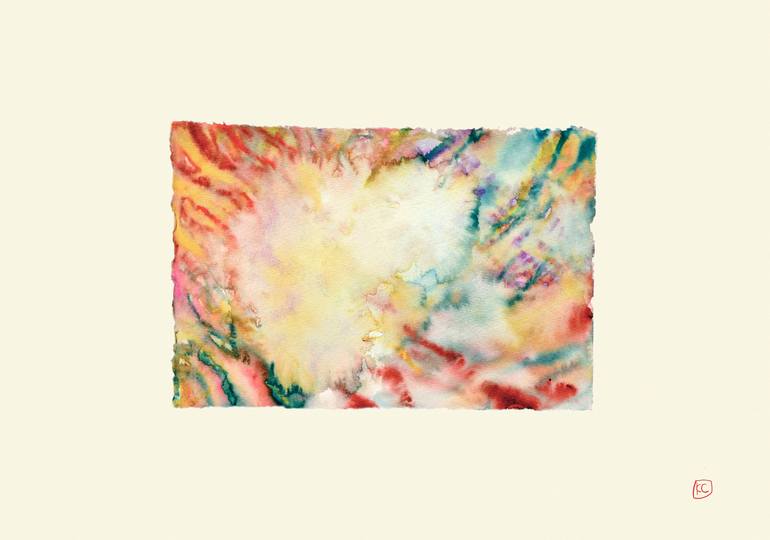 Original Abstract Expressionism Abstract Painting by Kathy Collins