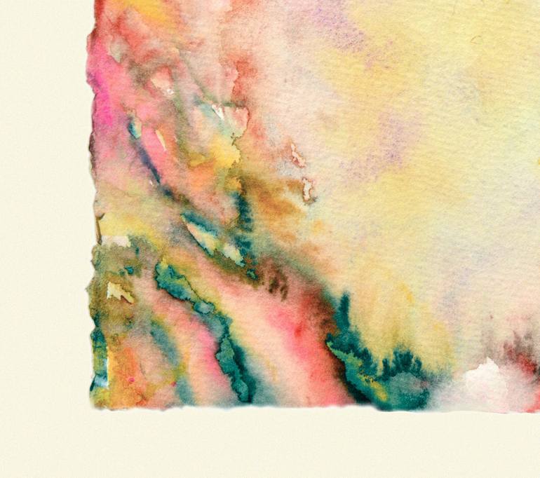 Original Abstract Expressionism Abstract Painting by Kathy Collins