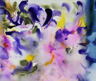 Original Floral Paintings by Kathy Collins