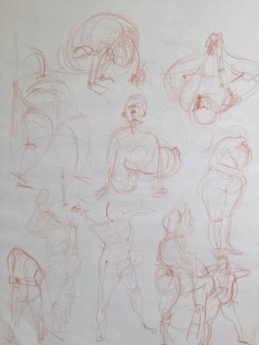 Sketches, figure drawing. thumb