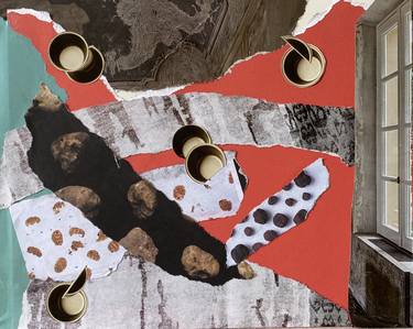 Print of Abstract Interiors Collage by Maryann McCabe
