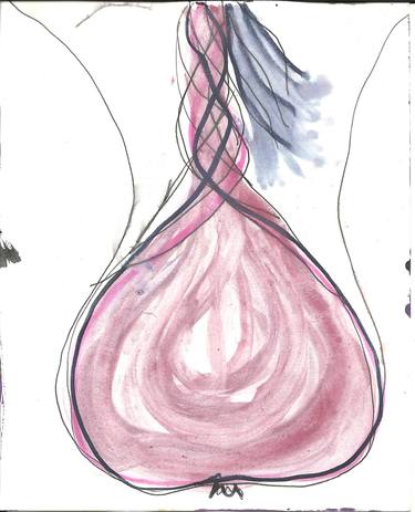 Print of Surrealism Erotic Drawings by Blanca Berlin