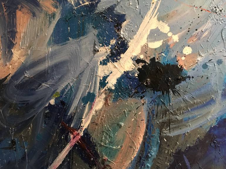 Original Abstract Expressionism Abstract Painting by Marion Parker Nd