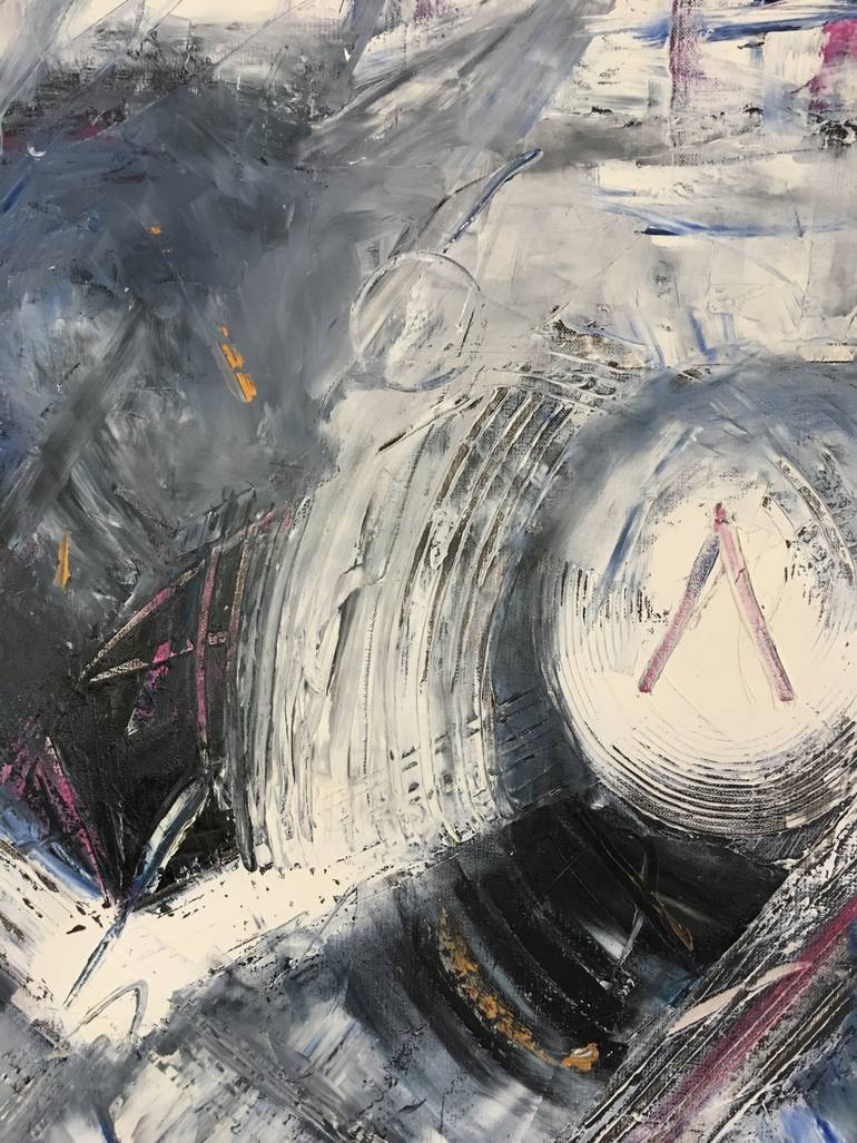 Original Abstract Music Painting by Marion Parker Nd